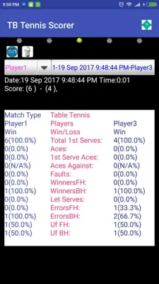 Table Tennis Scorer free android App screenshot 4